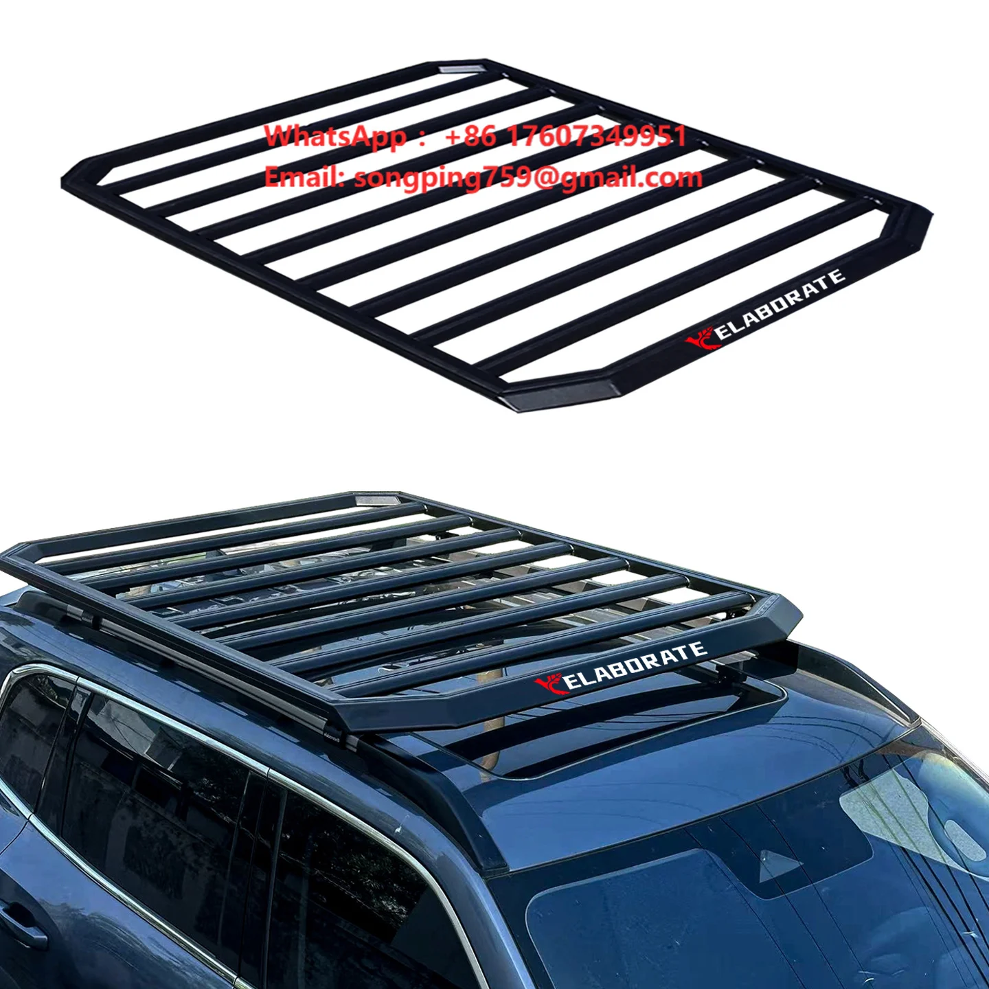 Roof Rack Crossbar Aluminum - High Quality Aluminum 4x4 Cross Bar