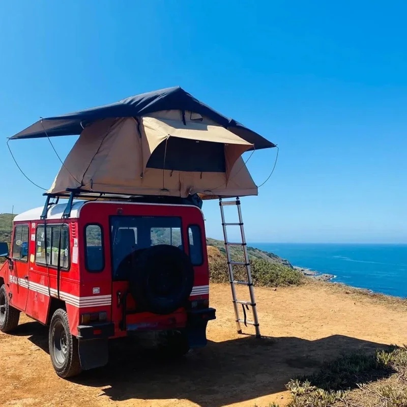 Roof Top Tent Ladder Telescopic - Custom Fit Soft Waterproof Roof Top