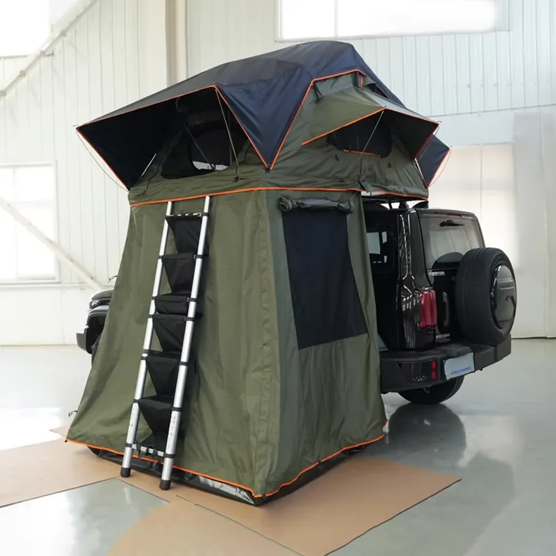 Roof Top Tent Soft Shell 3 Person - Factory Folding Waterproof Family Tent Outdoor