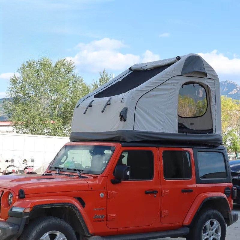 Roof Top Tent Soft Shell 3 Person - Cotton Waterproof Outdoor 1-3 Person Soft