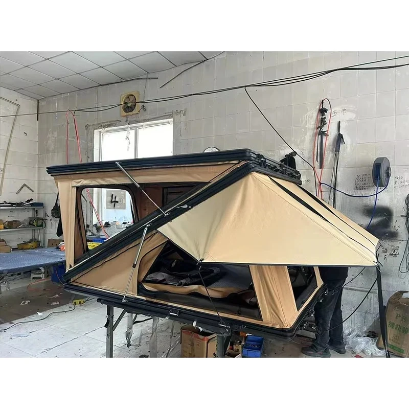 Roof Top Tent Hard Shell 2 Person - weight Triangle Hardshell Roof Tent Clamshell