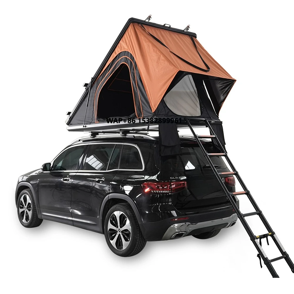 Roof Tent Hardshell Aluminum - Camping Outdoor Car Rooftop Tent Camp