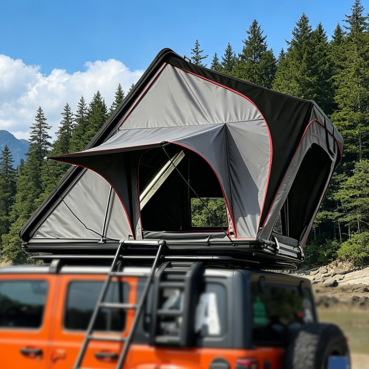 Roof Top Tent Hard Shell 2 Person - All Season 2 Person Wild Land