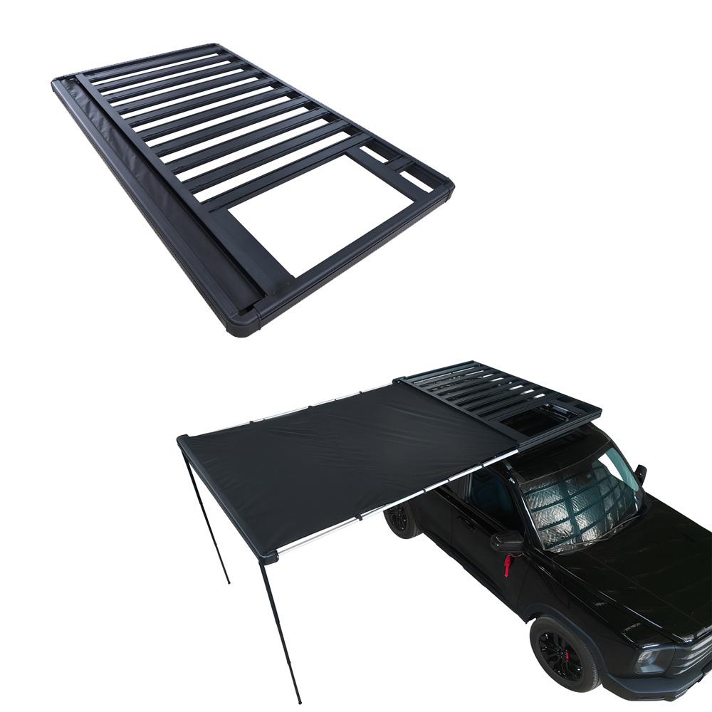 Overland Roof Rack Platform - Offroad Roof Cargo Platform, Aluminum Tent