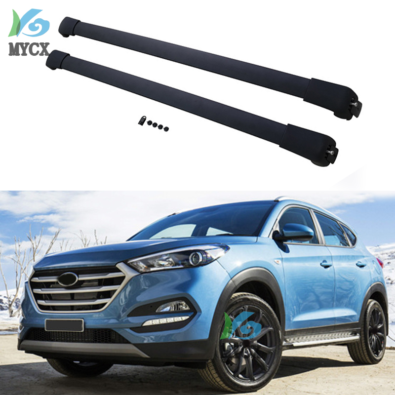 Roof Rack Crossbar Aluminum - New For Hyundai Tucson 2015 2016