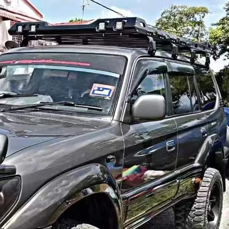 Overland Roof Rack Platform - KQX High Quality LED Overland Rooftop