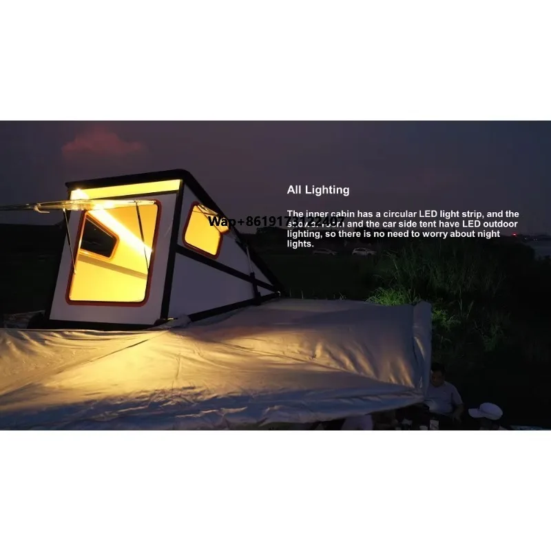 New 2-Person Auto Folding Roof - Roof Top Tent Hard Shell 2 Person review and price