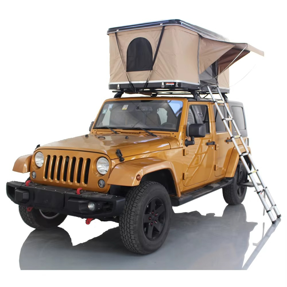 Top Ranking 1-2 Person Hard Sh - Roof Top Tent Ladder Telescopic review and price