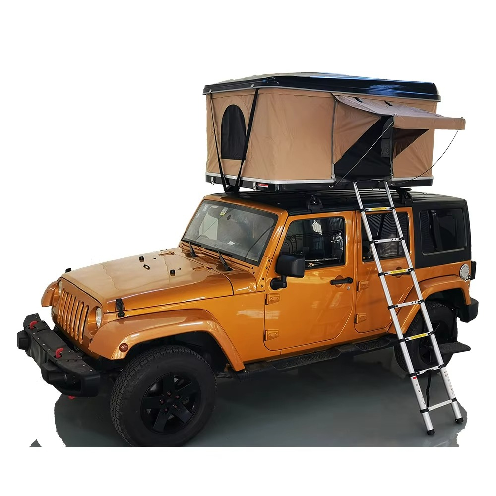 Top Ranking 1-2 Person Hard Sh - Roof Top Tent Ladder Telescopic review and price