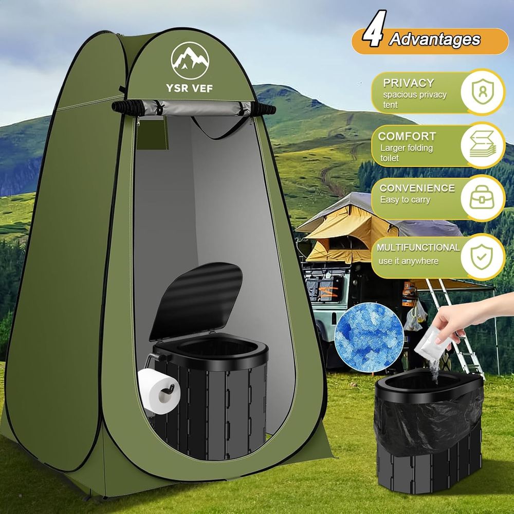 Portable Toilet Kit, Camping T - Camping Shower Tent Portable review and price