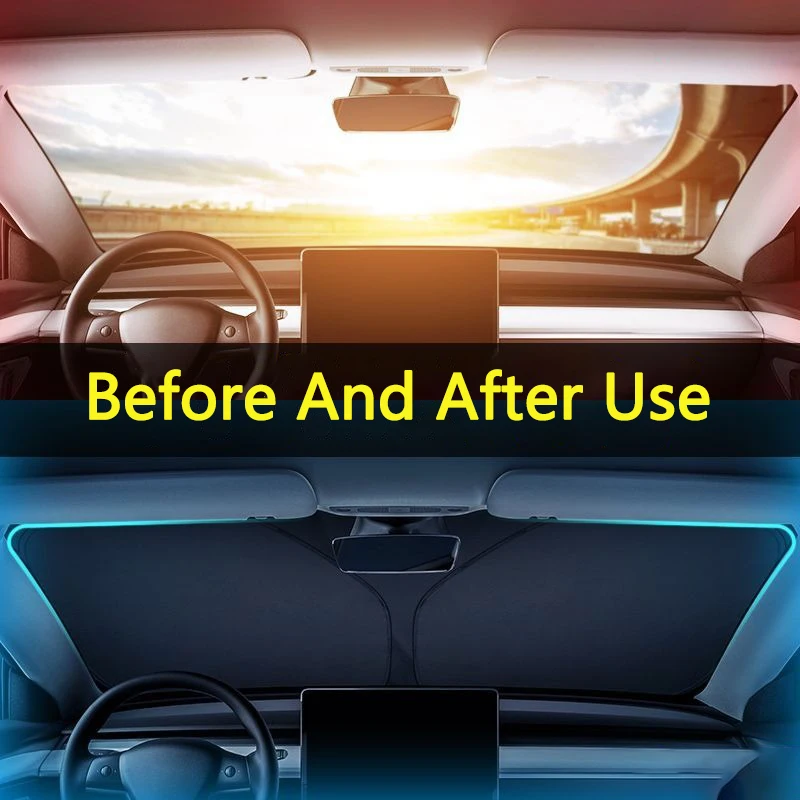 Car Windshield Sun Shade Cover - Car Awning 2.5M X 2.5M review and price