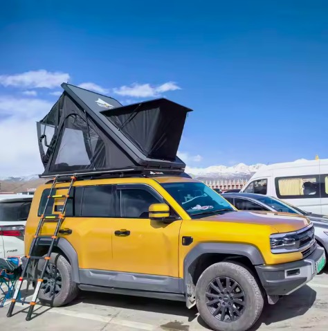 With Skylight | Desk | LED Alu - Roof Tent Hardshell Aluminum review and price