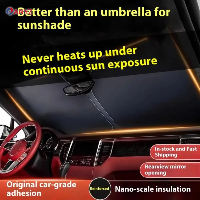 Car Windshield Sun Shade For R - Car Awning 2.5M X 2.5M review and price