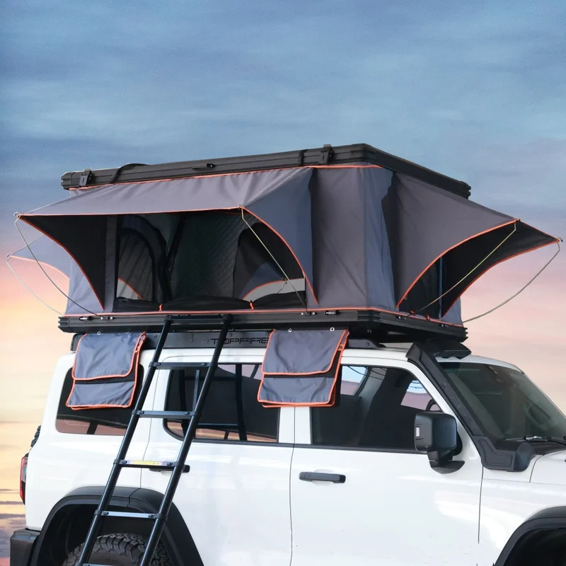 Aluminum 4 Person Rooftop Tent - Roof Tent Hardshell Aluminum review and price