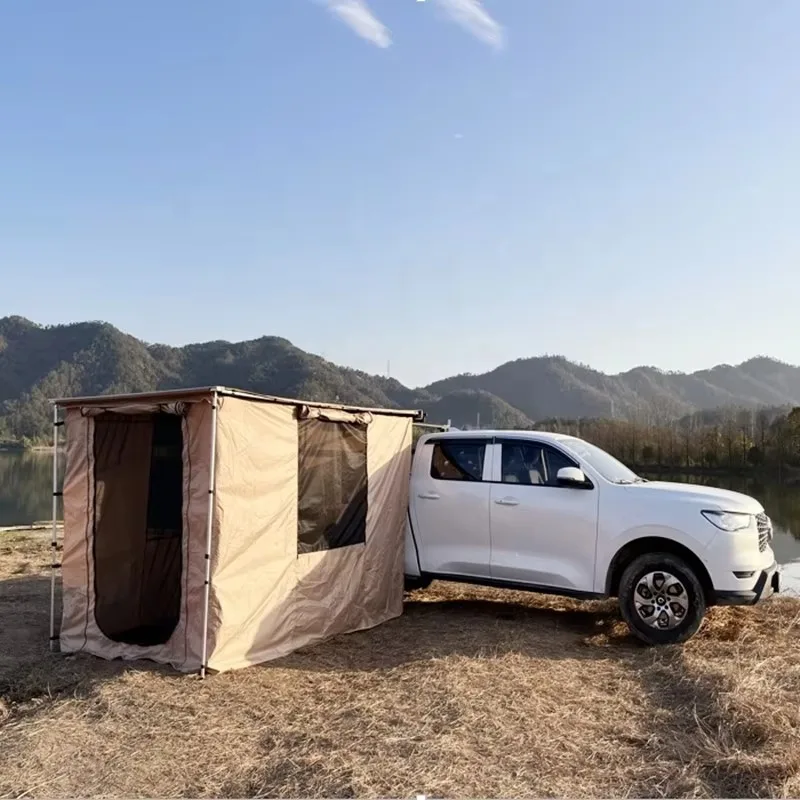 Best 4WD Camping Sun Shelter 2 - Car Awning 2.5M X 2.5M review and price