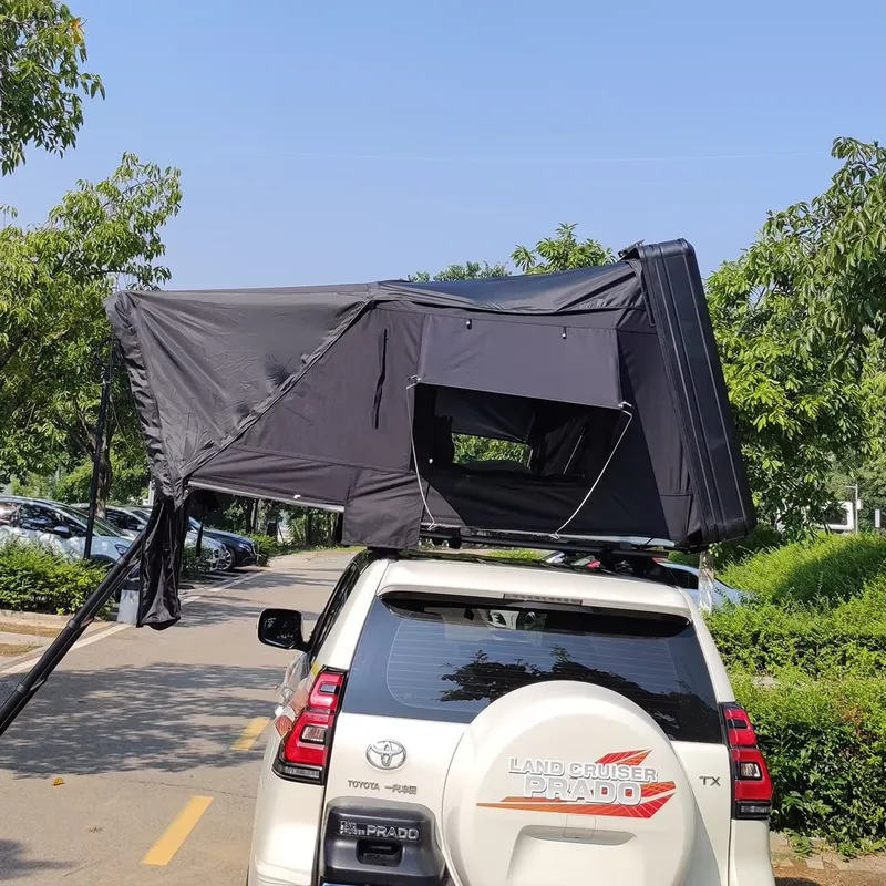 Side Open 4x4 Off-Road SUV Van - Roof Top Tent Annex Room review and price