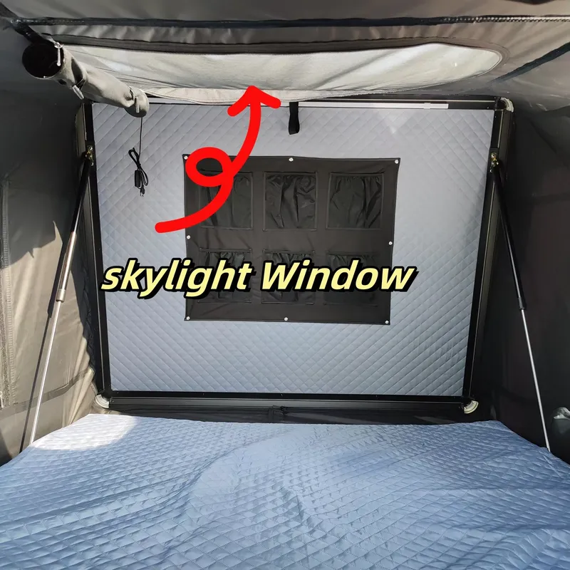 Side Open 4x4 Off-Road SUV Van - Roof Top Tent Annex Room review and price