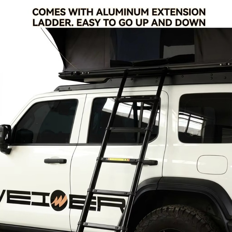 17cm Ultra-Slim Aluminum Hard  - Roof Top Tent Hard Shell 2 Person review and price