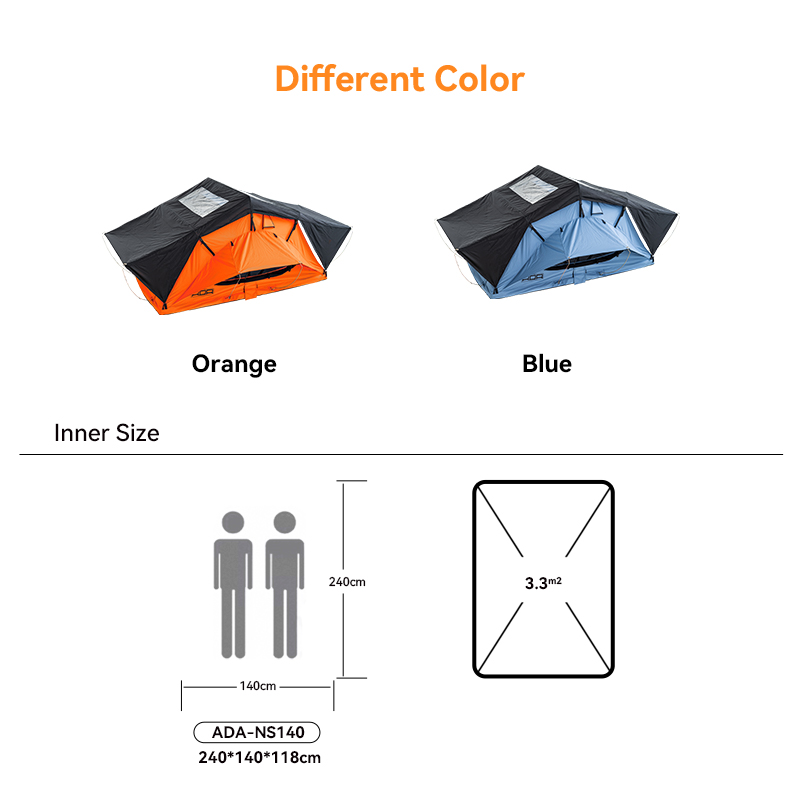 Factory Price Coverless 2.4m L - Roof Top Tent Soft Shell 3 Person review and price