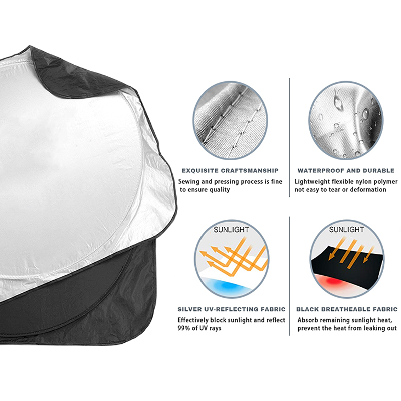 Car Windshield Sun Shade Visor - Car Awning 2.5M X 2.5M review and price