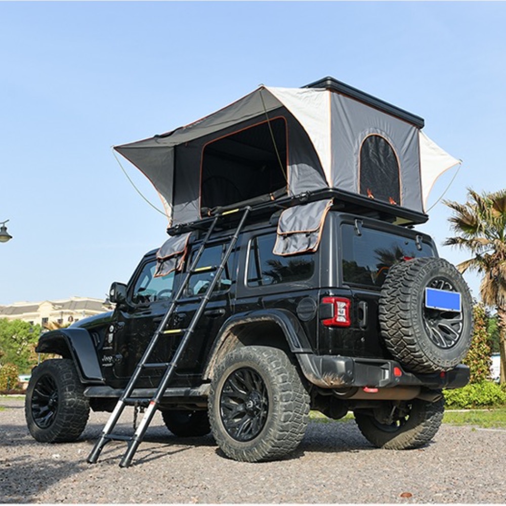 2-3 Person Waterproof Car Roof - Roof Top Tent Ladder Telescopic review and price