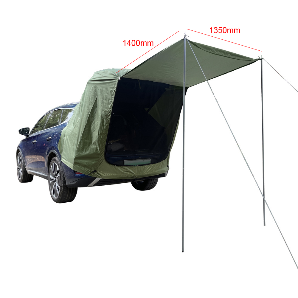 Outdoor Car Rear Tent Camping  - Roof Top Tent Annex Room review and price