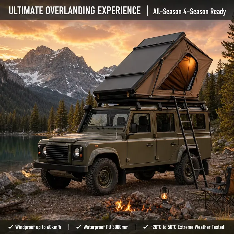 4 Person XL Extended Side Fold - Roof Top Tent 4 Person Xl review and price